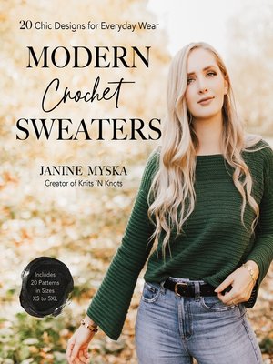 Modern Crochet Sweaters - ebook